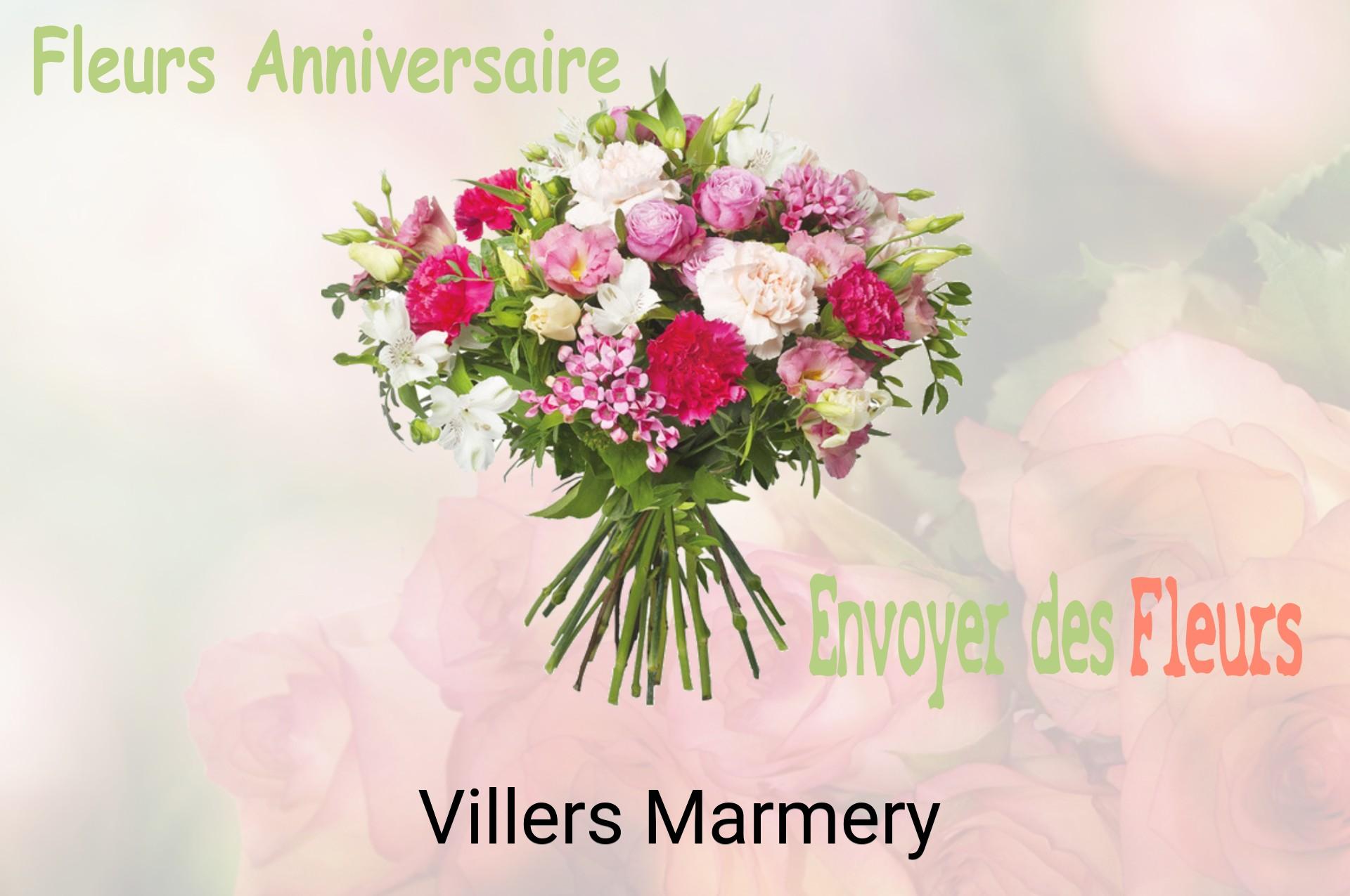Bouquet de fleurs d’anniversaire livré à Villers-Marmery